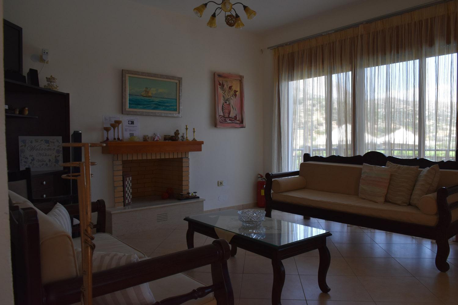 Luxury Fournou Villa Triopetra